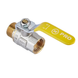 Кран шаровой Waterpro WP607-15FML-Y - 1/2" FML ГШВ YELLOW, ручка "рычаг" желтая (WP2931) WP2931 фото 1