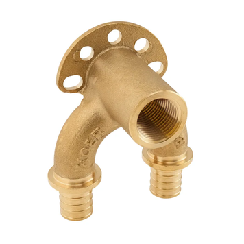 Уголок настен. з сквозным проходом и ВР Koer KA.LW20-06F-20 - 20(2.8mm) x 1/2"F x 20(2.8mm) (KR4883) KR4883 фото