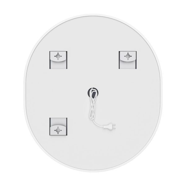 Дзеркало Mixxus Premium ELLIPSE MV05-80x70-Reverse WHITE з Led Touch, Anti-fog, димером (3-6,5kK) (MP6645) MP6645 фото
