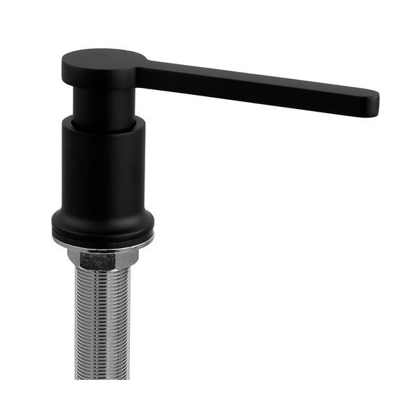 Дозатор для моющего средства врезной Koer SDB-03-05 300 мл (цвет черный) (KR5633) KR5633 фото