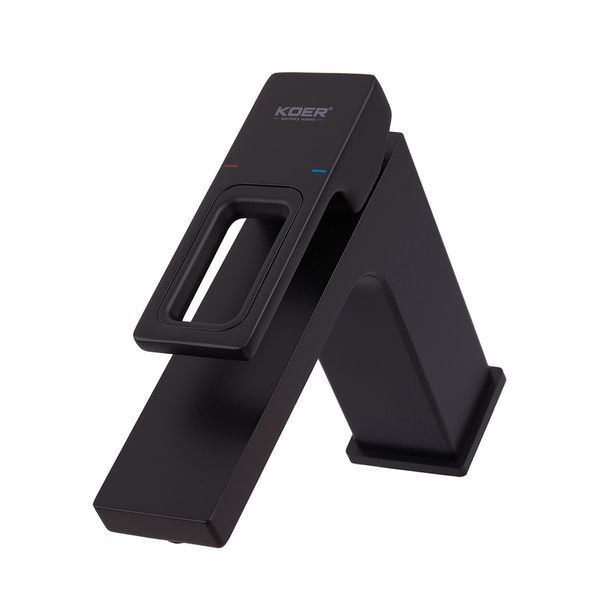 Смеситель для умывальника Koer KB-10009-05 (Цвет черный) (KR3499) KR3499 фото
