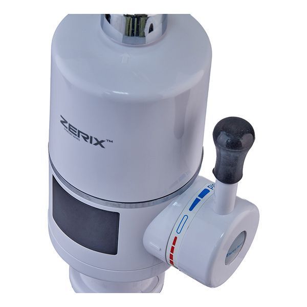Водонагреватель 3,3 kW проточный, с индикатором температуры, RESET, на мойку ZERIX ELW41-E (ZX4694) ZX4694 фото