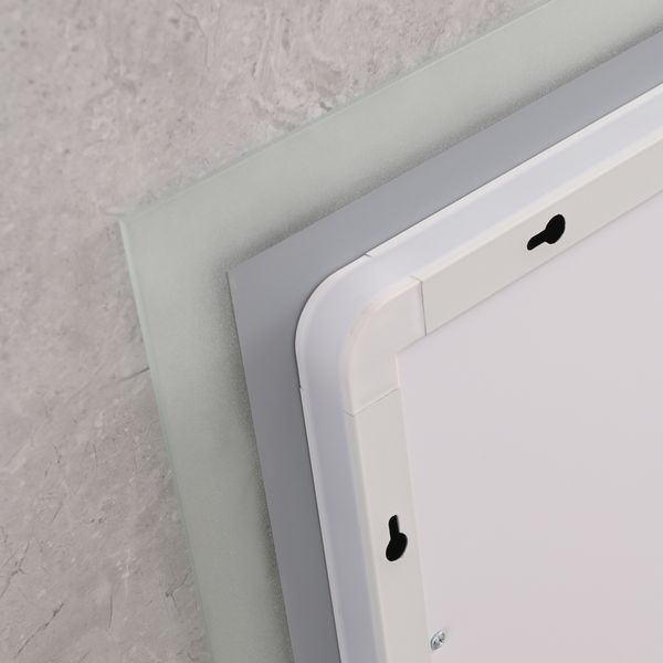 Зеркало Mixxus FLAT MR04-100x60 с Led Touch, Anti-fog, димером, регулятором яркости, часами (MI6008) MI6008 фото