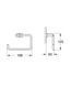 Кільце для рушника Grohe Essentials Cube New (40510001) 40510001 фото 3