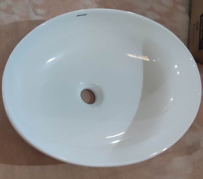 Раковина накладная Mixxus Premium ELLIPSE-0102 515х400х130mm (MP6551) MP6551 фото