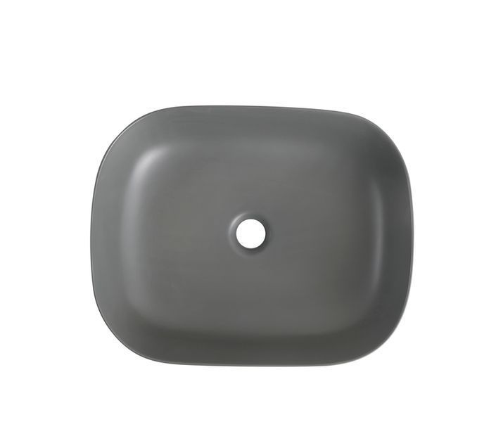 Раковина накладная Mixxus Premium DIVERSE-0115 GRAY 490x395x135mm (MP6650) MP6650 фото