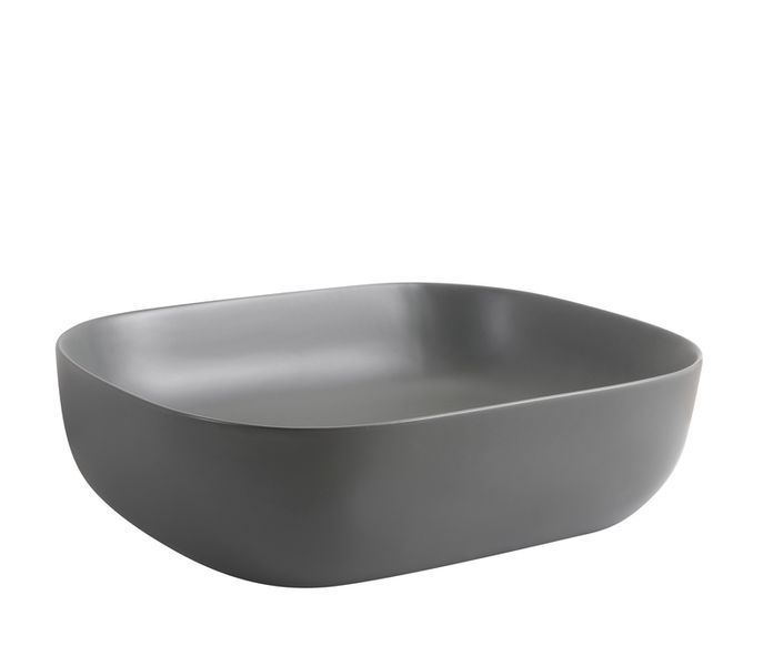 Раковина накладная Mixxus Premium DIVERSE-0115 GRAY 490x395x135mm (MP6650) MP6650 фото