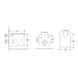 Унітаз підвісний Mixxus Premium Quadro-0302-R 530x360x365mm, система змиву Rimless (MP6454) MP6454 фото 6