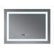Зеркало Mixxus WARM MR02-100x70 с Led Touch, Anti-fog, димером, регулятором яркости, часами (MI6002) MI6002 фото 3