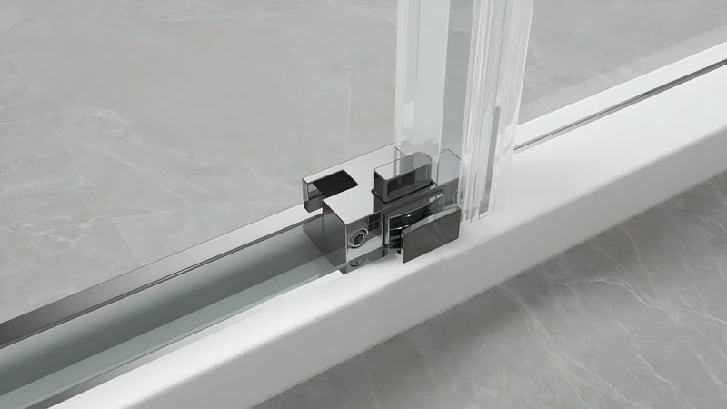 Душевая кабина без поддона Koer SR SC03-90x90x200-TR-07 прозрачное стекло Easy Clean 6мм, графит (KR5359) KR5359 фото