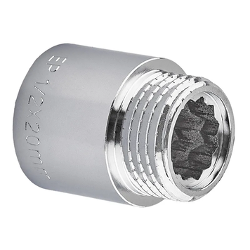 Удлинитель Europroduct EP.E020.Chr - 1/2"MF-20мм хром (EP6123) EP6123 фото