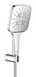Душовий набір з тримачем, 3 режими струменю Grohe Rainshower SmartActive (26589000) 26589000 фото 1