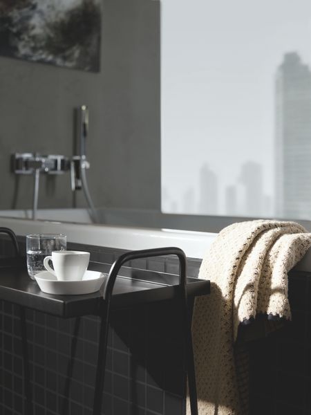 Змішувач для ванни Grohe Eurocube (23141000) 23141000 фото