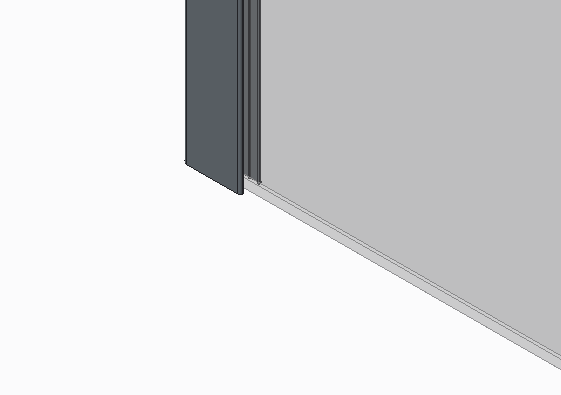 Душова перегородка Koer SR SP03-30x200-TR-01 Walk-In (рух.част) прозоре скло Easy Clean 8мм, хром (KR5399) KR5399 фото