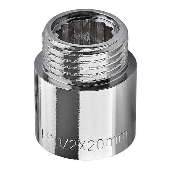 Подовжувач Europroduct EP.E020.Chr - 1/2"MF-20мм хром (EP6123) EP6123 фото