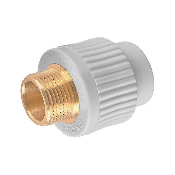 Муфта НР Koer K0097.PRO.WN - 25х3/4М PPR (KR6226) KR6226 фото