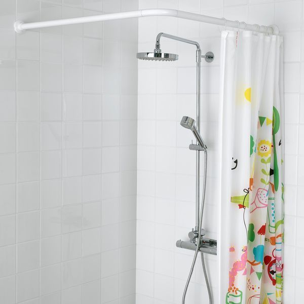 Штанга для шторки угловая Mixxus CRA-A-80x80 80x80cm (алюминий) (БЛИСТЕР) (AC3590) AC3590 фото