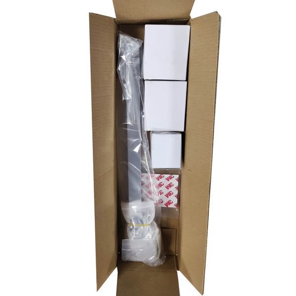 Бічна стінка до кабіни Koer SR SW04-80x200-TR-01 прозоре скло Easy Clean 10мм, хром (KR5389) KR5389 фото