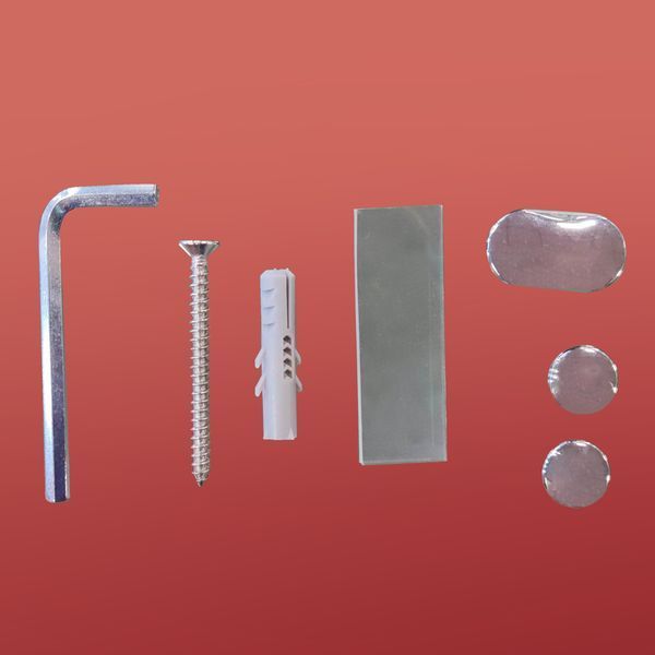 Бічна стінка до кабіни Koer SR SW04-80x200-TR-01 прозоре скло Easy Clean 10мм, хром (KR5389) KR5389 фото