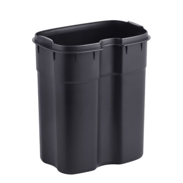 Мусорное ведро с плавным закрытием прямоугольное Mixxus Premium Style-TC0305 SS Color 5л цвет нержавейка (MI7060) MI7060 фото