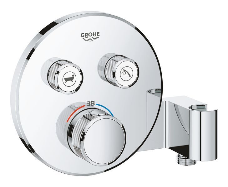 Термостат скрытого монтажа на 2 потребителя Grohe Grohtherm SmartControl (29120000) 29120000 фото