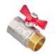 Кран шаровый Waterpro WP607-25FMW - 1" ГШБ (стальная бабочка) (WP3295) WP3295 фото 2