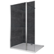 Душова перегородка Koer SR SP03-30x200-TR-01 Walk-In (рух.част) прозоре скло Easy Clean 8мм, хром (KR5399) KR5399 фото 1