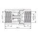 Клапан зворотній конусний Koer KR.176-15.WN - 1/2" (KR5778) KR5778 фото 2