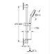 Комплект смесителей для ванны Grohe Cubeo (UA125246M) UA125246M фото 5