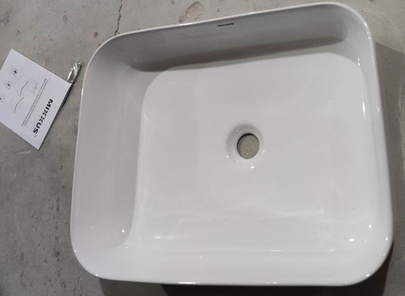 Раковина накладная Mixxus Premium DIVERSE-0110 500х390х130mm (MP6516) MP6516 фото