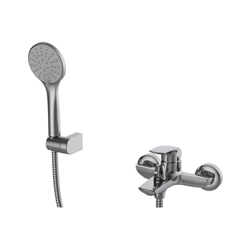 Змішувач для ванни з коротким виливом Koer KB-40008-01 (Колір хром) (KR3472) KR3472 фото