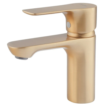 Смеситель для умывальника Haiba Milano 001 BRUSHED GOLD (HB9619) HB9619 фото