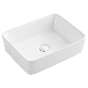 Умивальник накладний керамічний Mixxus Premium Quadro-0101 475x370x140mm (MP6487) MP6487 фото