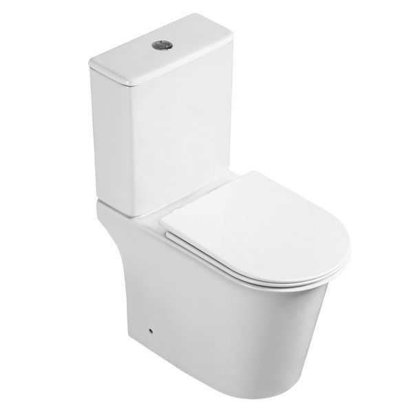 Унітаз-компакт Mixxus WAVE-0405-R 630х350х795mm, система змиву RIMLESS (MI6694) MI6694 фото