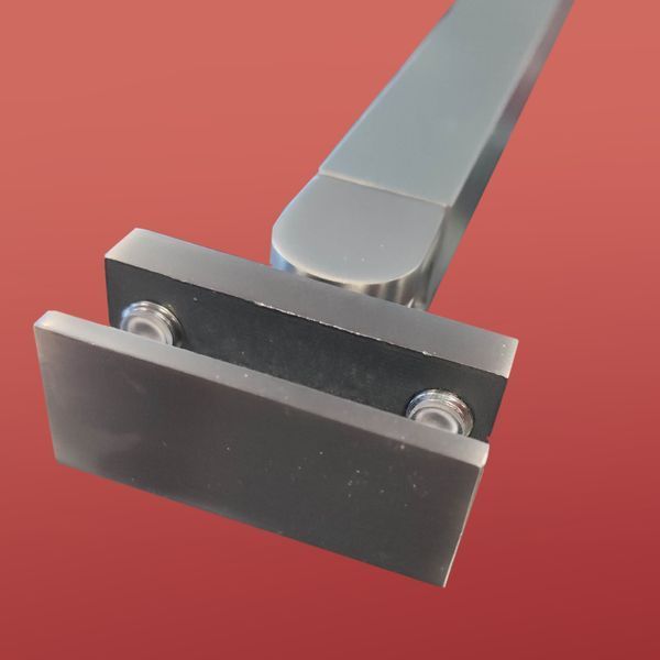 Дверь в нишу Koer SR SD04-120x200-TR-07 прозрачное стекло Easy Clean 10мм, графит (KR5388) KR5388 фото