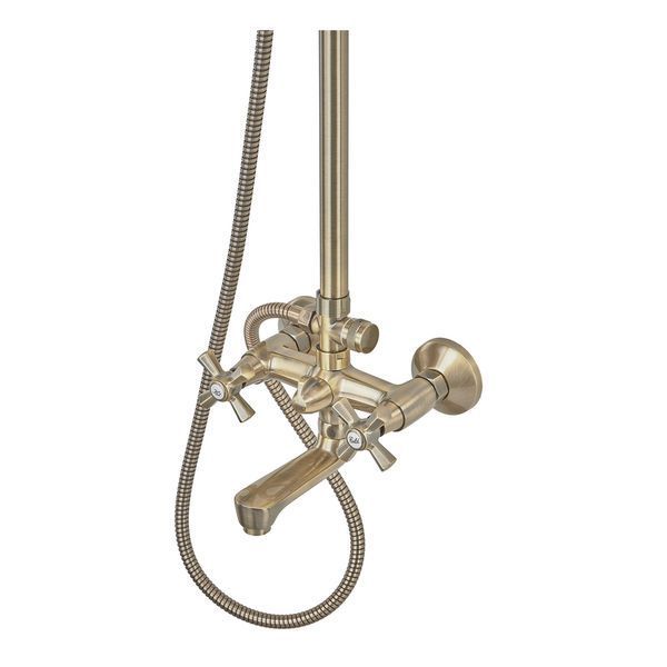 Душевая колонна со смесителем Mixxus Premium Retro Bronze-009-J (MI1655) MI1655 фото