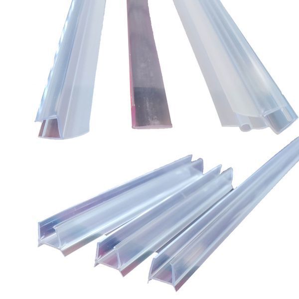 Дверь в нишу Koer SR SD04-120x200-TR-07 прозрачное стекло Easy Clean 10мм, графит (KR5388) KR5388 фото