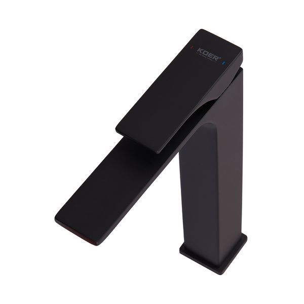 Смеситель для умывальника Koer KB-11010-05 высокий (Цвет черный) (KR3483) KR3483 фото