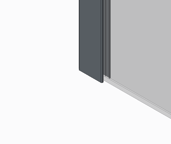 Душова перегородка Koer SR SP02-100x200-TR-12 Walk-In проз.скло Easy Clean 8мм, матове золото (KR5396) KR5396 фото