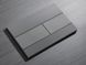Панель смыва Koer KT-0603-07 240x160x10mm пластиковая, линейная кнопка (KR5321) KR5321 фото 2
