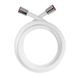 Шланг силіконовий Zerix F12 White (150 см) (ZX2997) ZX2997 фото 1