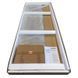 Дверь в нишу Koer SR SD04-120x200-TR-07 прозрачное стекло Easy Clean 10мм, графит (KR5388) KR5388 фото 2