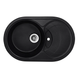 Мийка кухонна HAIBA HB8310-G226 BLACK 780x500x220 (HB0975) HB0975 фото 1