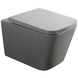 Унитаз подвесной Mixxus Premium QUADRO-0305-R GRAY 510x350x345mm система смыва RIMLESS (MP6656) MP6656 фото 1