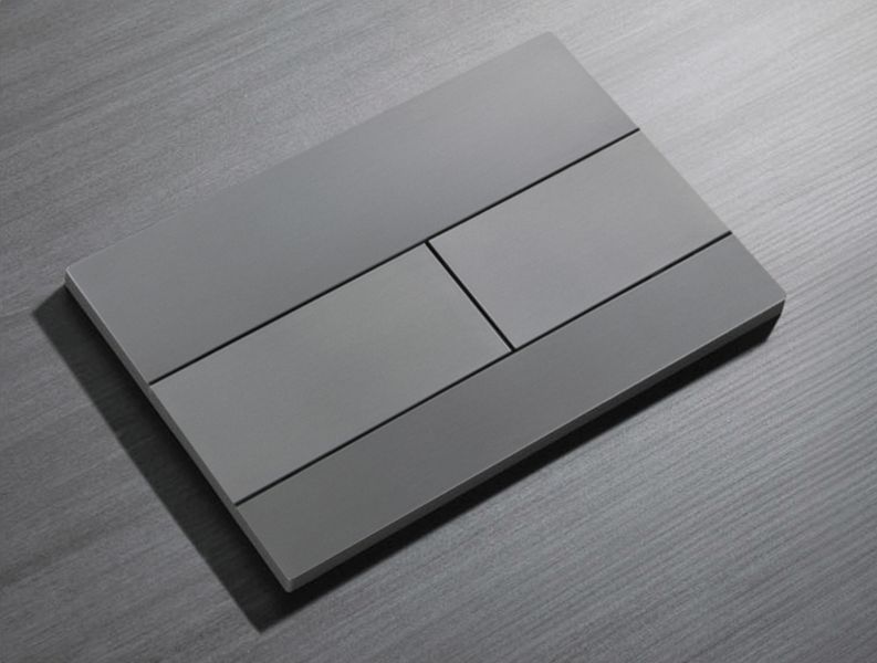 Панель смыва Koer KT-0603-07 240x160x10mm пластиковая, линейная кнопка (KR5321) KR5321 фото