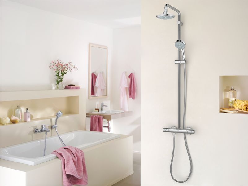 Душевая система с термостатом для душа Grohe New Tempesta Cosmop. System (27922000) 27922000 фото