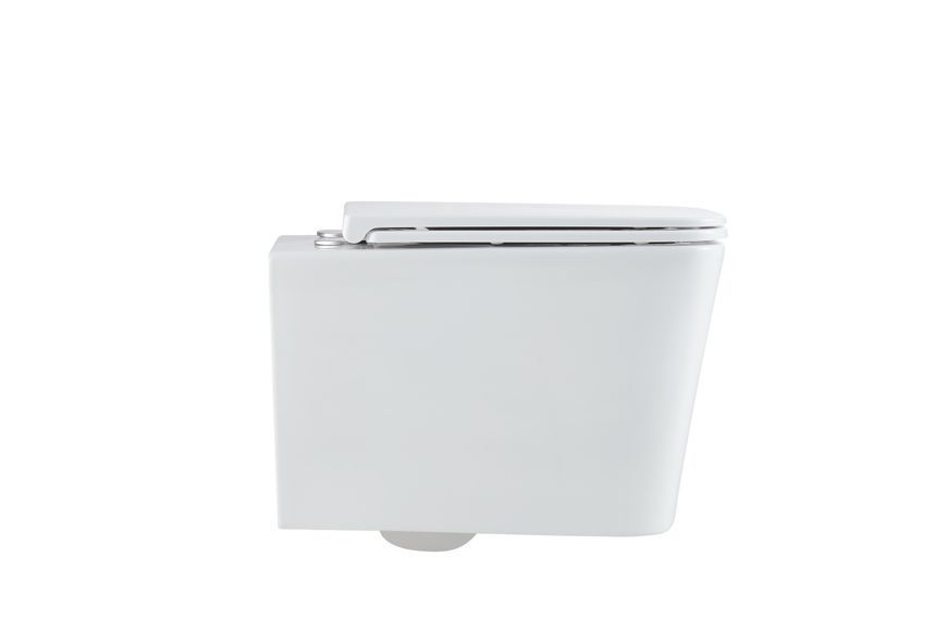 Унітаз підвісний Mixxus Premium Quadro-0302-T1 530x360x365mm, система змиву Tornado 1.0 (MP6456) MP6456 фото