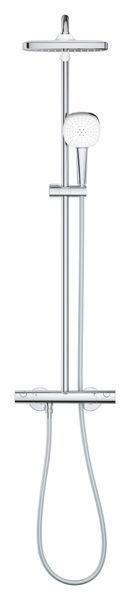 Душевая система с термостатом для настенного монтажа Grohe Tempesta System 250 Cube (26689001) 26689001 фото