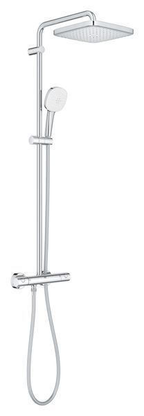Душевая система с термостатом для настенного монтажа Grohe Tempesta System 250 Cube (26689001) 26689001 фото