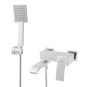Змішувач для ванни з коротким зливом Koer KB-41007-01 (Колір хром) (KR3454) KR3454 фото